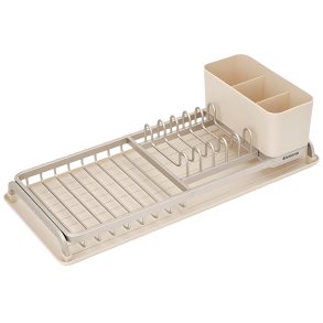Brabantia Opvaskestativ m. Bakke 46,3x20 cm, Soft Beige