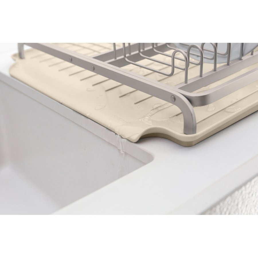 Brabantia Opvaskestativ m. Bakke 49x38,5 cm, Soft Beige