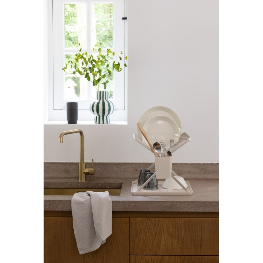 Brabantia Opvaskestativ m. Bakke 37x33 cm, Soft Beige