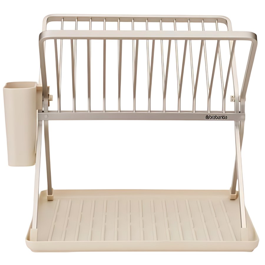 Brabantia Opvaskestativ m. Bakke 37x33 cm, Soft Beige
