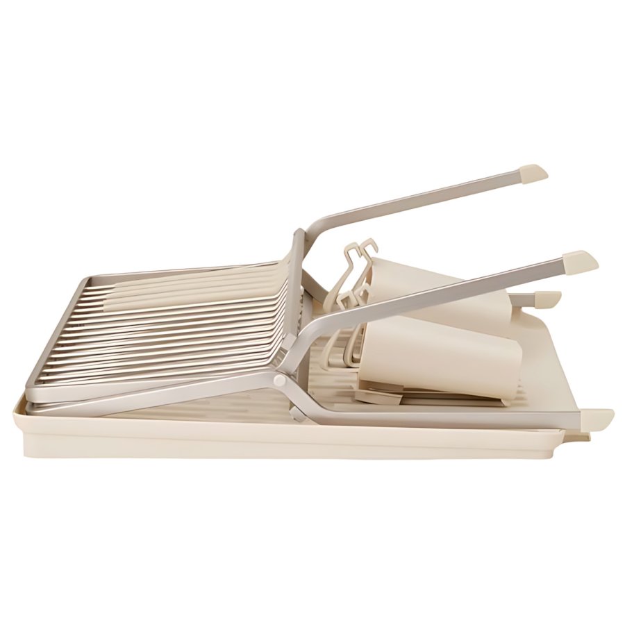 Brabantia Opvaskestativ m. Bakke 51x42 cm, Soft Beige