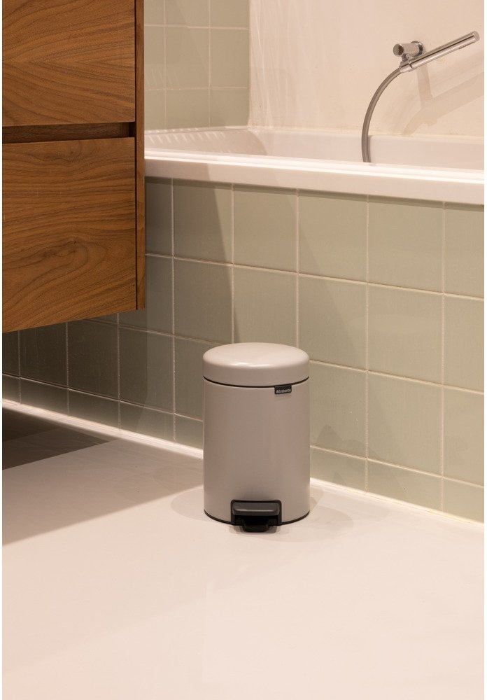Brabantia Newlcon Pedalspand 3 L, Lysegr�