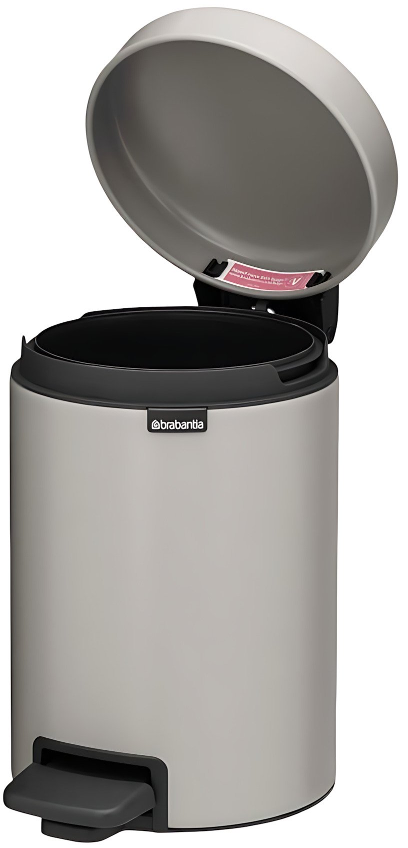 Brabantia Newlcon Pedalspand 3 L, Lysegr�