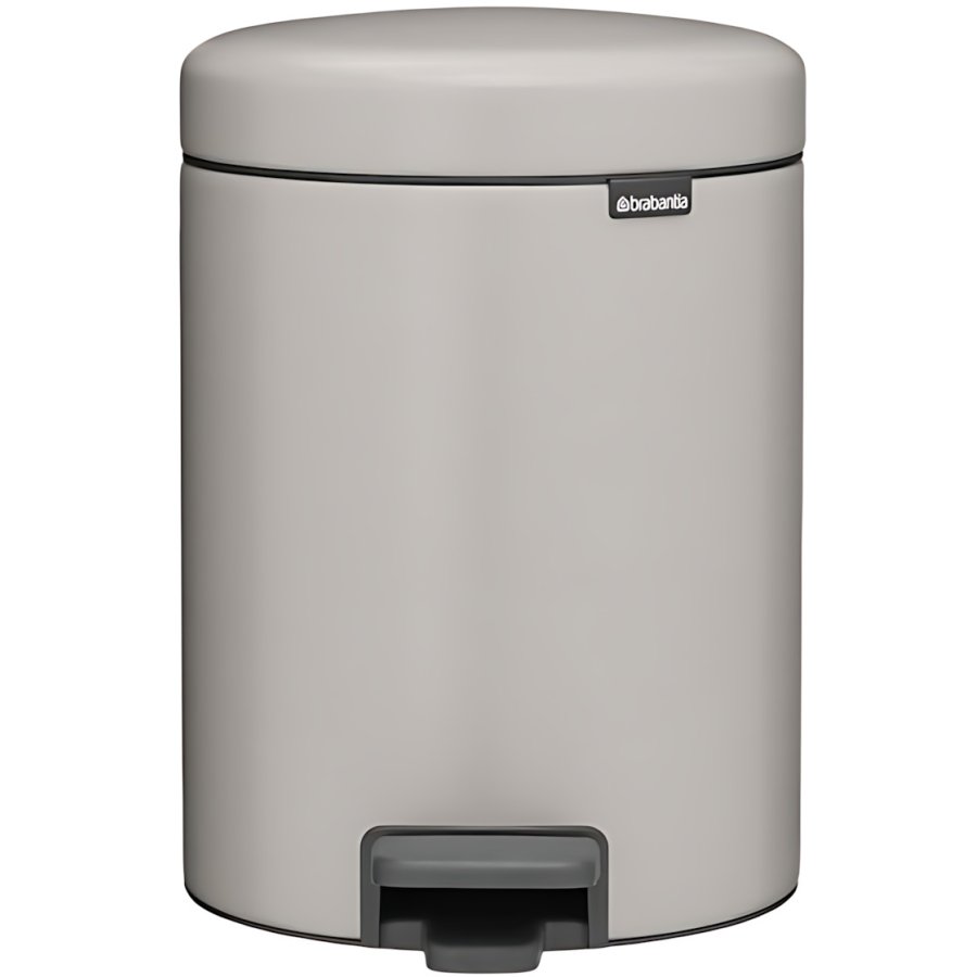 Brabantia Newlcon Pedalspand 5 L, Lysegr�