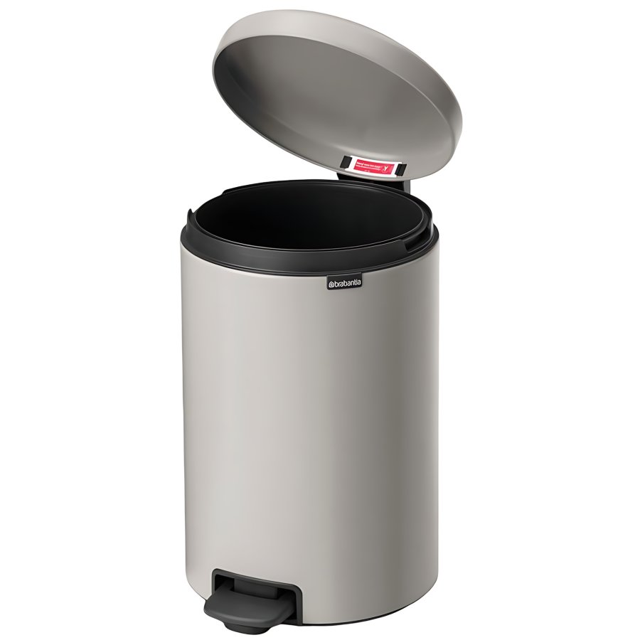 Brabantia Newlcon Pedalspand 20 L, Lysegr�