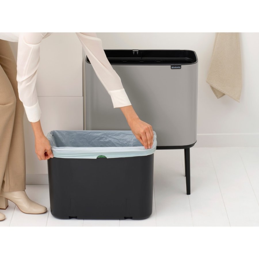 Brabantia Bo Touch Afvalemmer 36 L, Lichtgrijs