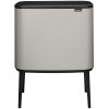 Brabantia Bo Touch Affaldsspand 11+23 L, Lysegr�
