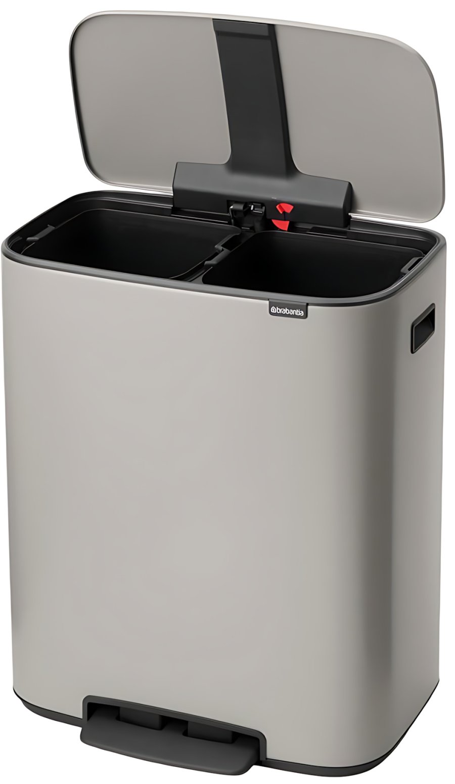 Brabantia Bo Pedalspand 2x30 L, Lysegr�