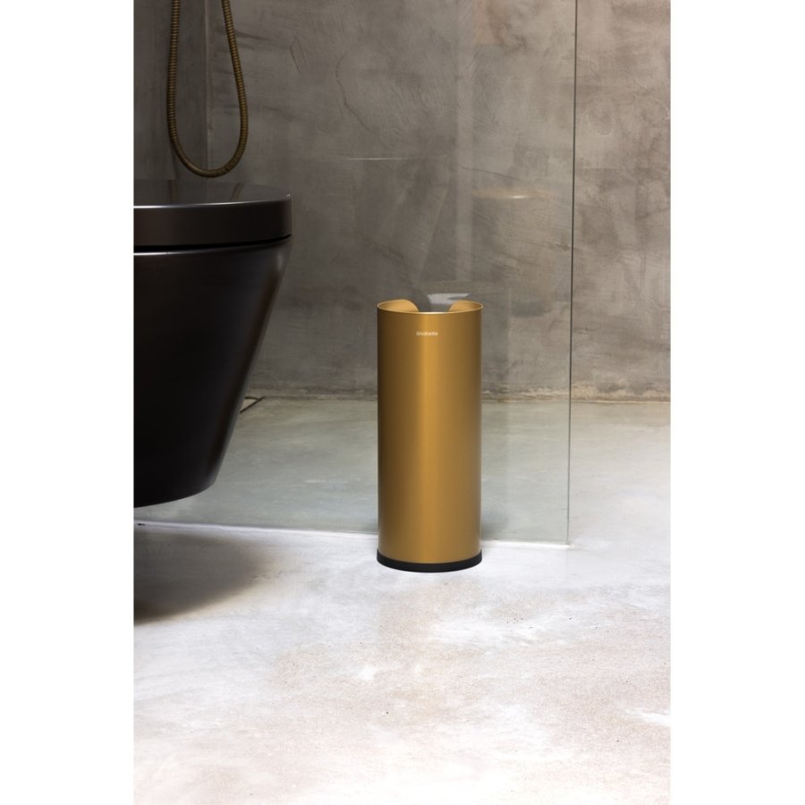 Brabantia Toiletrulledispenser til 3 Ruller, Warm Gold