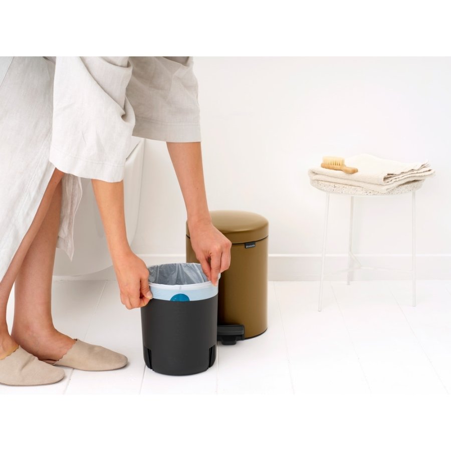 Brabantia Newlcon Pedalspand 5 L, Warm Brass