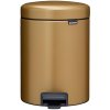 Brabantia Newlcon Pedalspand 5 L, Warm Brass