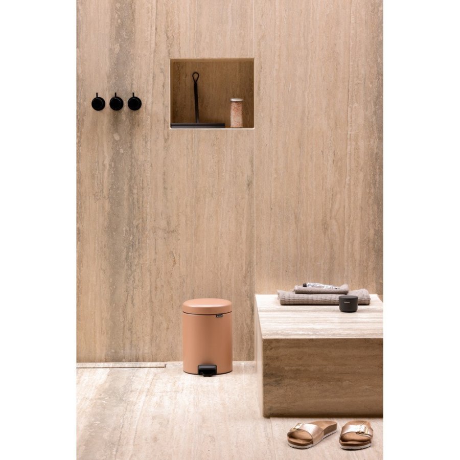 Brabantia Newlcon Pedalspand 5 L, Warm Copper