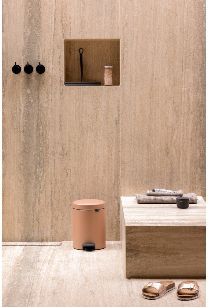 Brabantia Newlcon Pedalspand 5 L, Warm Copper