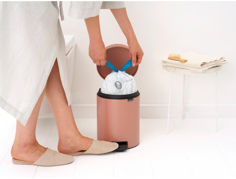 Brabantia Newlcon Pedalspand 5 L, Warm Copper
