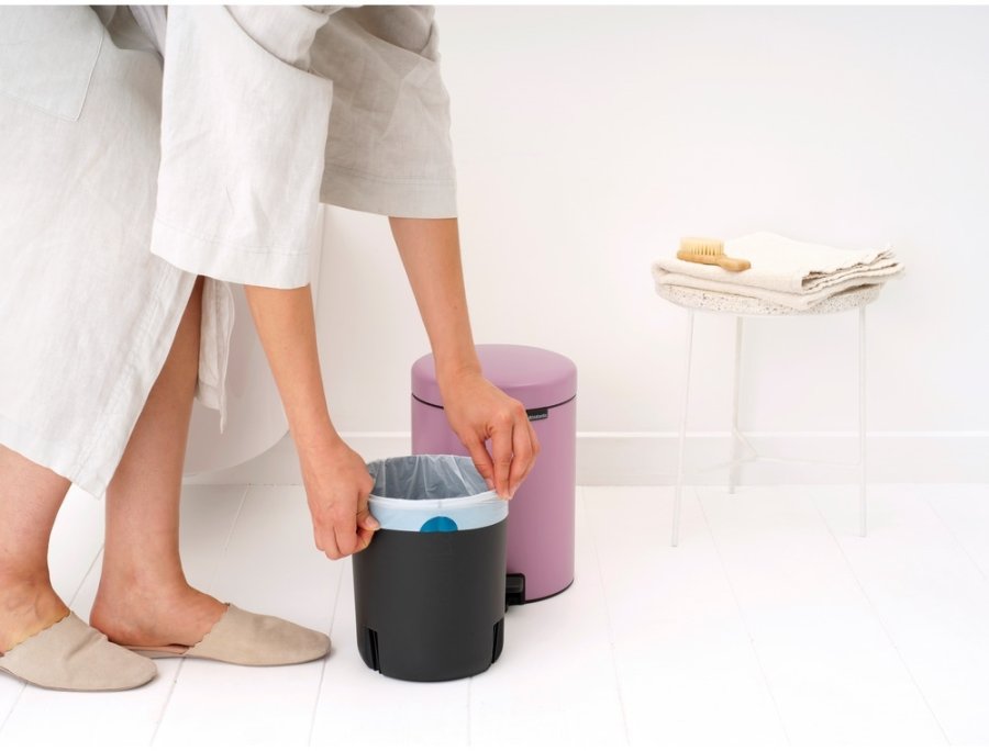 Brabantia Newlcon Pedalspand 5 L, Lilac Pink
