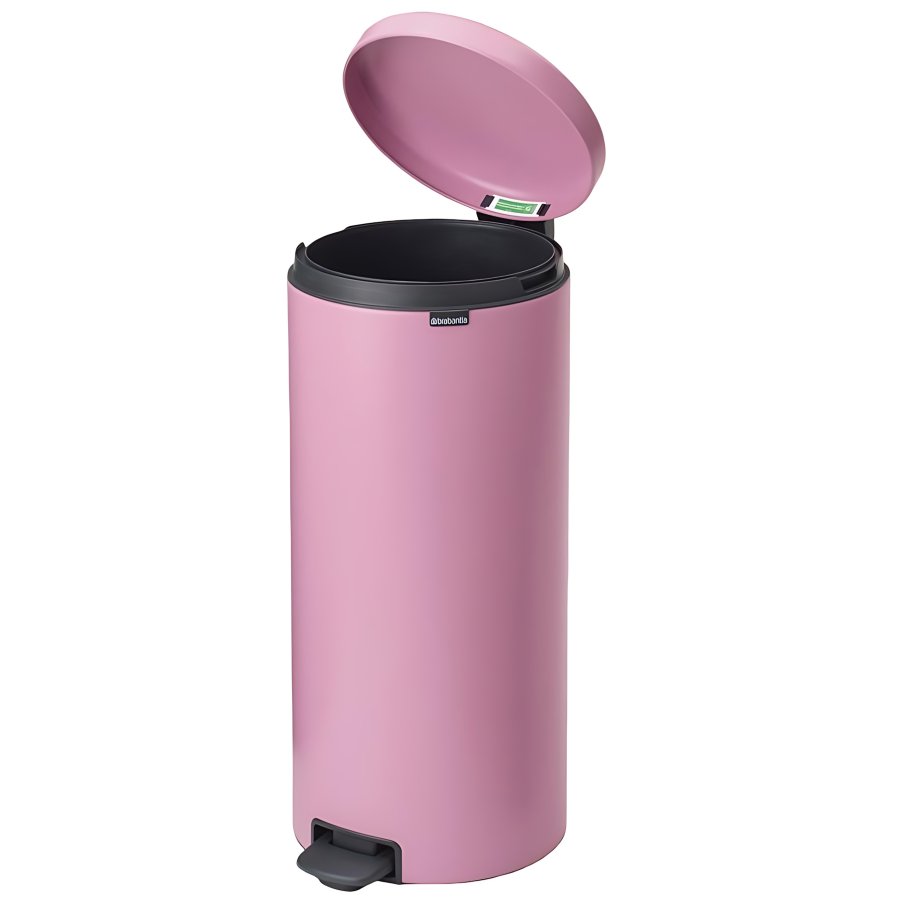 Brabantia Newlcon Pedalspand 30 L, Lilac Pink