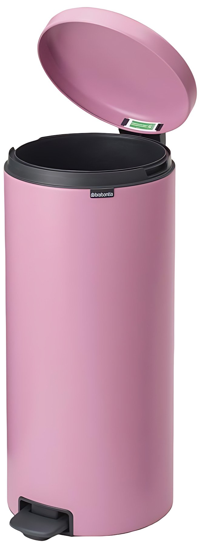Brabantia Newlcon Pedalspand 30 L, Lilac Pink