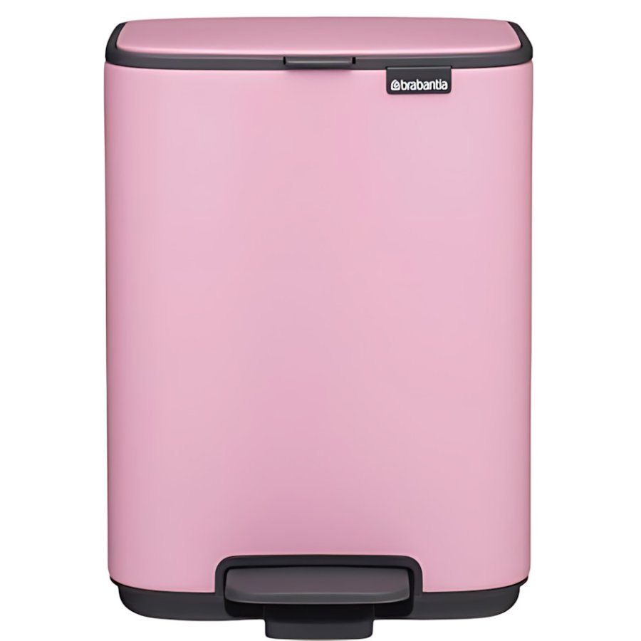 Brabantia Bo Pedalspand 4 L, Lilac Pink