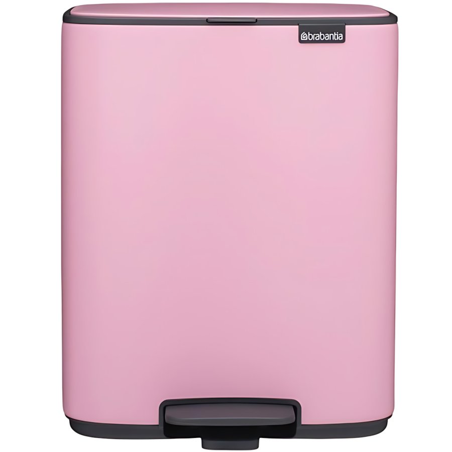 Brabantia Bo Pedalspand 12 L, Lilac Pink