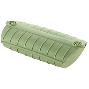 L&eacute;ku&eacute; Microwave Dampkoger 26x13,5 cm, Gr�n