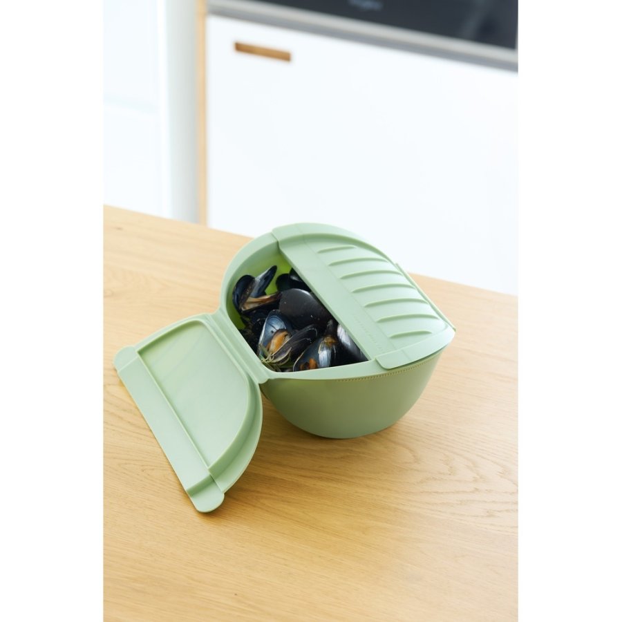 L�ku� Microwave Dampkoger 21,2x15,5 cm, Gr�n