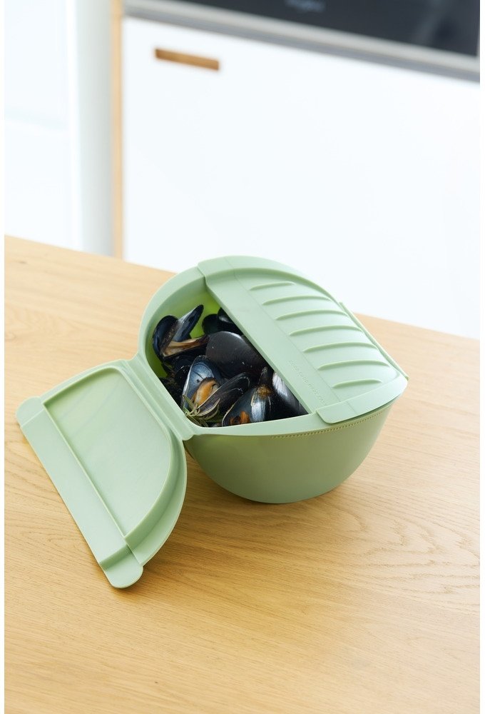 L�ku� Microwave Dampkoger 21,2x15,5 cm, Gr�n