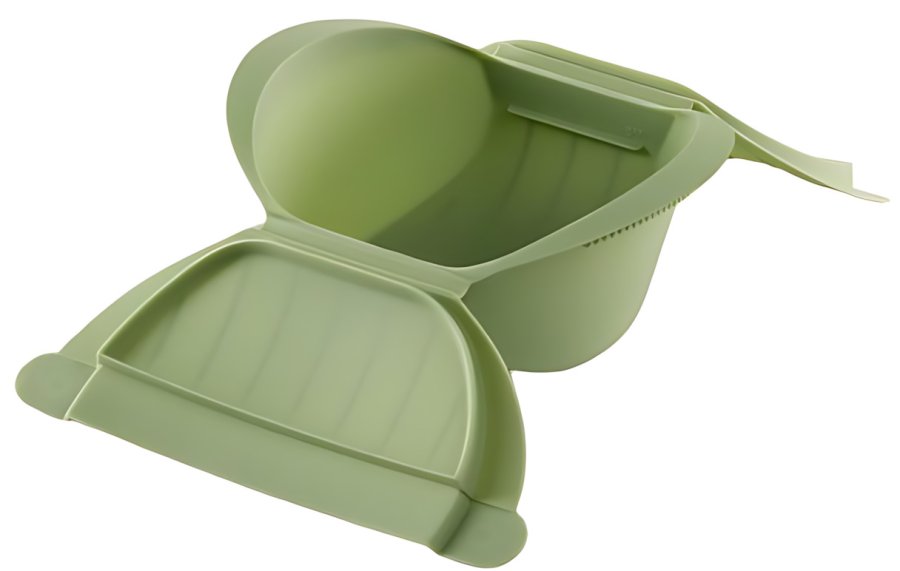 L�ku� Microwave Dampkoger 21,2x15,5 cm, Gr�n