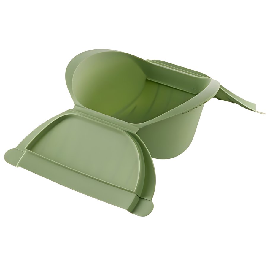 L�ku� Microwave Dampkoger 26x18,5 cm, Gr�n