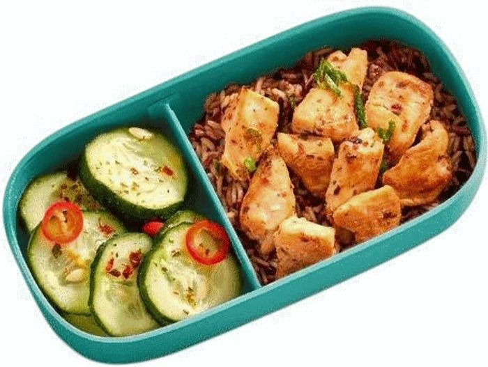 Lékué Madkasse To Go 0,5 L, Turkis