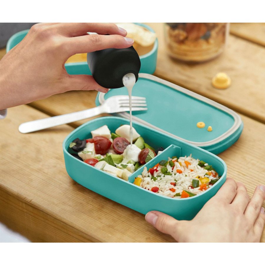 Lékué Dressing- og Saucebeholder, Sort