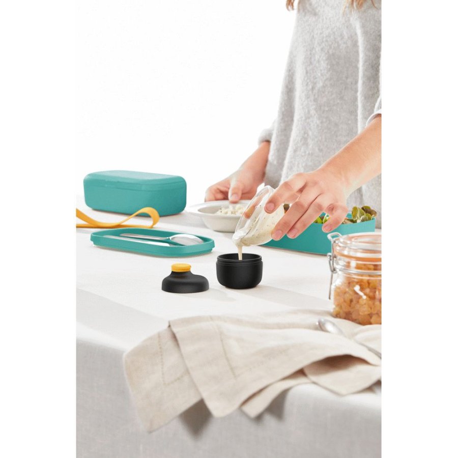 Lékué Dressing- og Saucebeholder, Sort