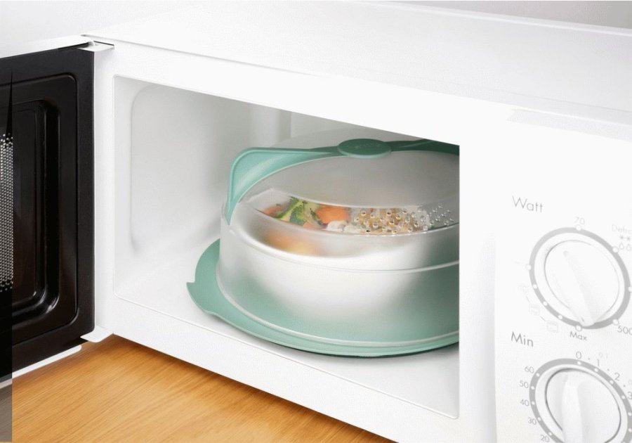 Lékué Mikroblgepladedksel 24,7 cm