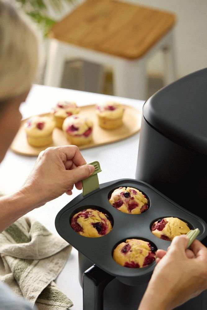 Lékué Muffinform til Airfryer 20 cm, Gr