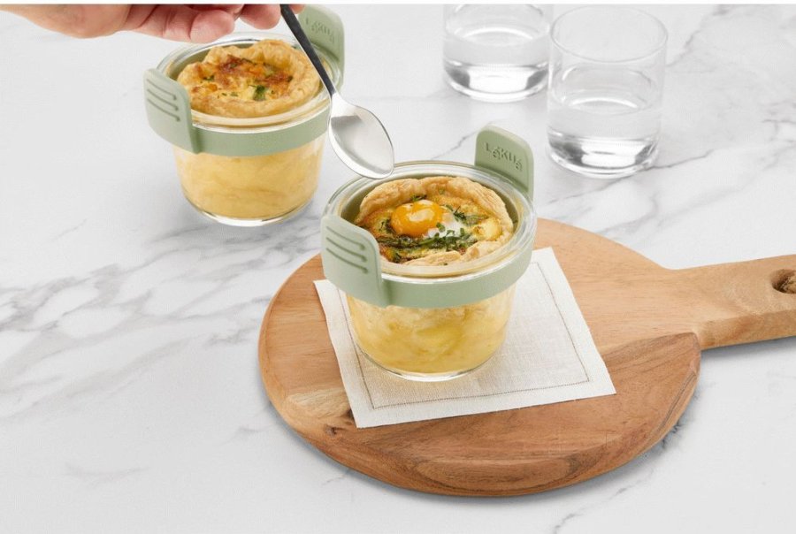 Lékué Miniglas til Airfryer 4 stk. 2 cl