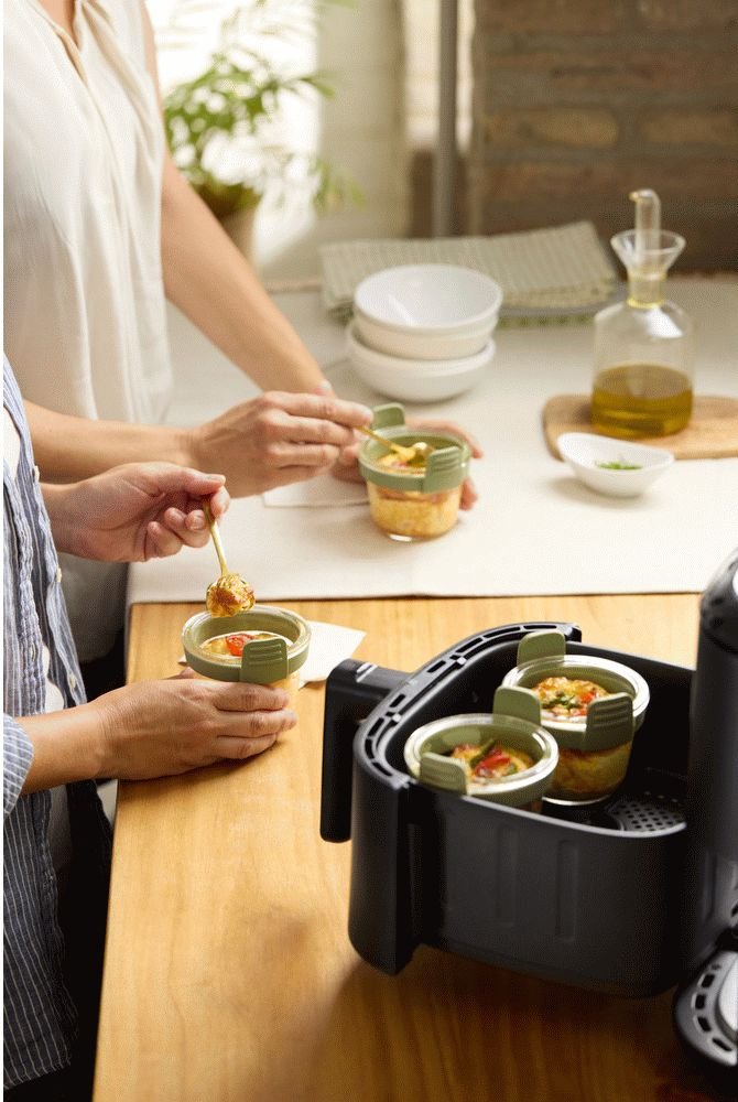 Lékué Miniglas til Airfryer 4 stk. 2 cl