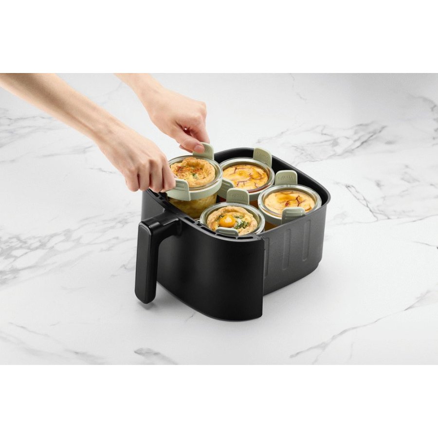 Lékué Miniglas til Airfryer 4 stk. 2 cl
