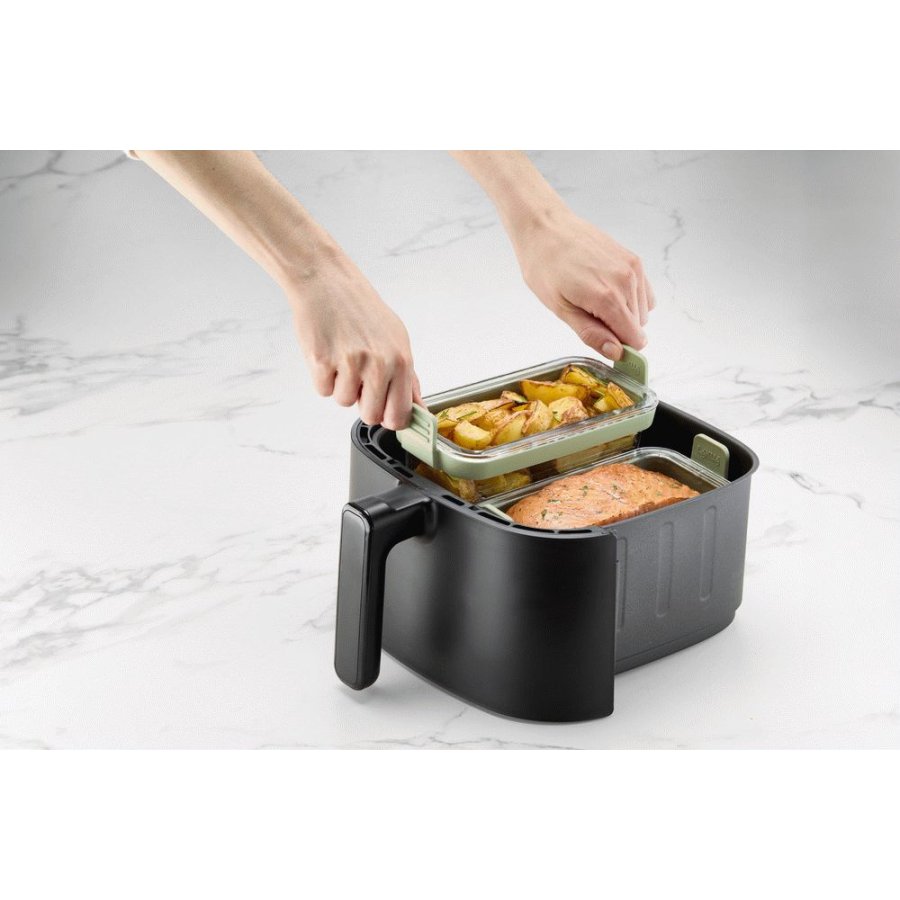 Lékué Fad til Airfryer 2 stk. 19,9x9,4 cm
