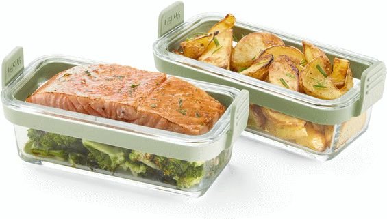 Lékué Fad til Airfryer 2 stk. 19,9x9,4 cm