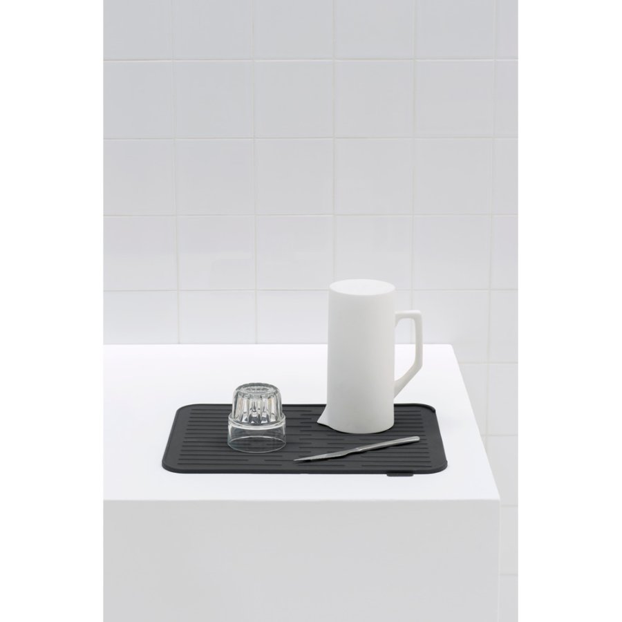 Brabantia Sink-Side Silikoneopvaskemtte 43,8 cm, Mrkegr