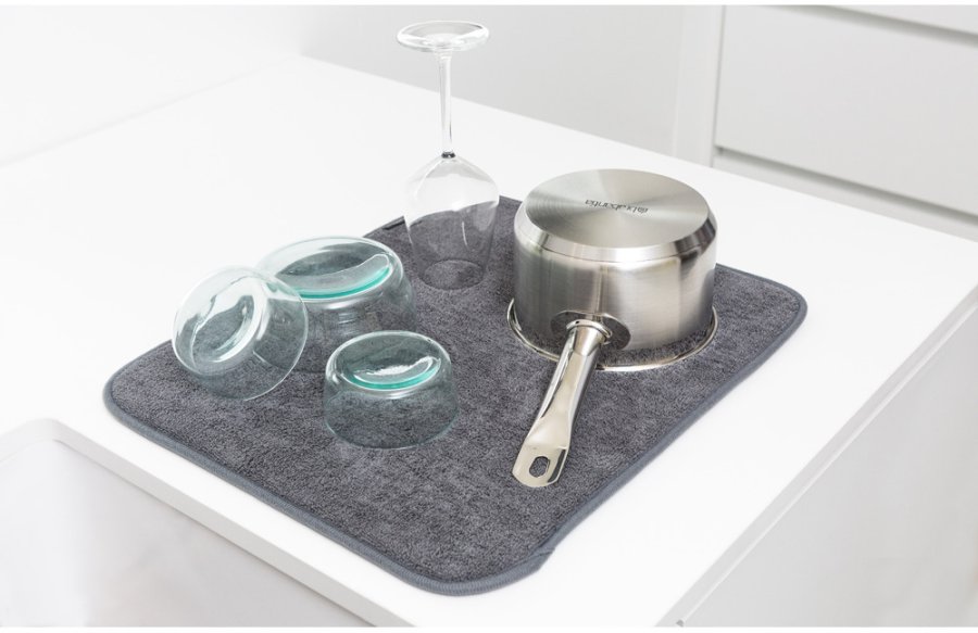 Brabantia Sink-Side Microfiberopvaskemtte 47 cm, Mrkegr