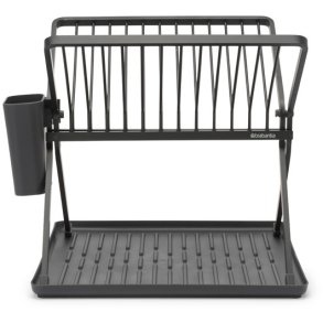 Brabantia Sink-Side Opvaskestativ Sammenklappelig 37 cm, Mørkegrå