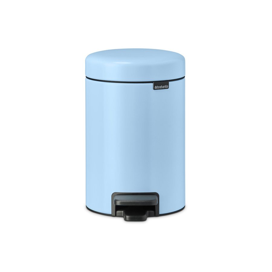 Brabantia NewIcon Pedalspand m. Inderspand 3 L, Dreamy Blue