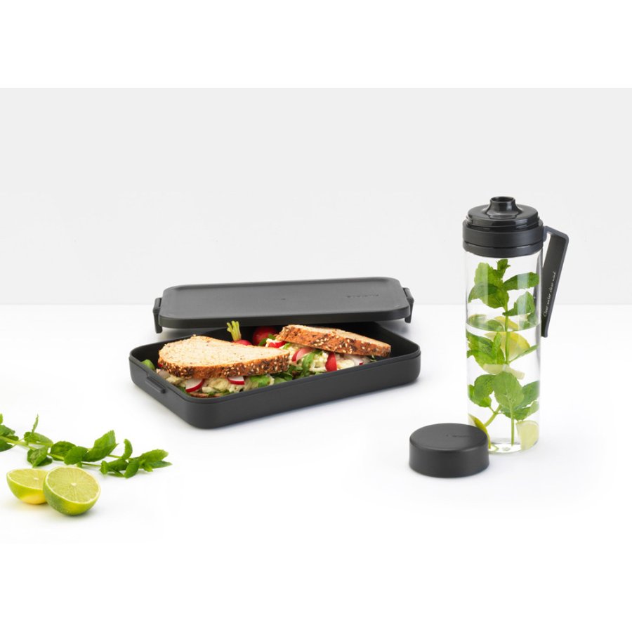 Brabantia Make & Take Frokostst 2 Dele, Mrk Gr