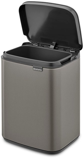 Brabantia Bo Affaldsspand 4 L, Platinum