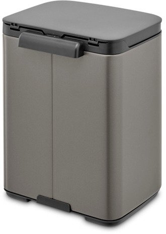 Brabantia Bo Affaldsspand 4 L, Platinum