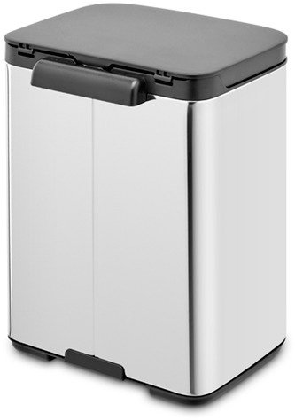 Brabantia Bo Affaldsspand 4 L, Brilliant Steel