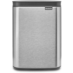 Brabantia Bo Affaldsspand Fingerprint Proof 4 L, Matt Steel