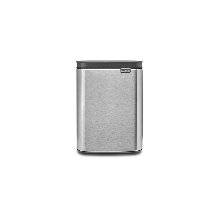 Brabantia Bo Affaldsspand Fingerprint Proof 4 L, Matt Steel