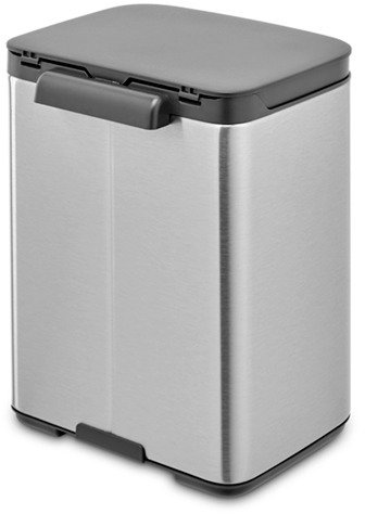 Brabantia Bo Affaldsspand Fingerprint Proof 4 L, Matt Steel