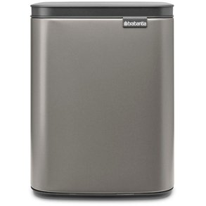 Brabantia BO Affaldsspand 7 L, Platinum